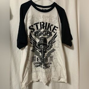 enyoce sean combs Strike Fighter 3/4 sleeve shirt Size 3x